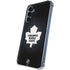NHL Toronto Maple Leafs Black Background Galaxy A35 5G Clear Case